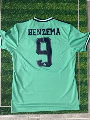 Camiseta Benzema Real Madrid 2019-2020 Tercera Camiseta Grande L Adidas Auténtica Foto 1 de 4