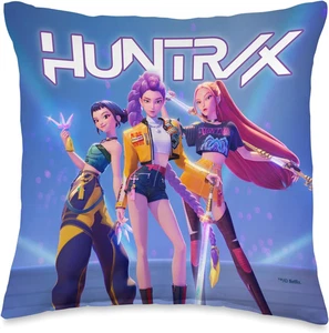 HUNTR/X Officially Licensed Throw Pillow - Picture 1 of 3