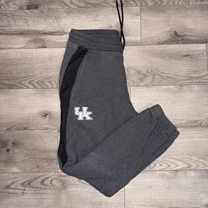 University of Kentucky Joggers Mens Small Gray Nike Pocket Warm Up Pants Tapered - Picture 1 of 4