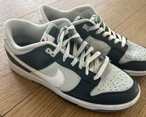 Nike Dunk Premium Low Split - Deep Jungle White 8 41 Leather (FB8896-300) Green - Picture 1 of 10