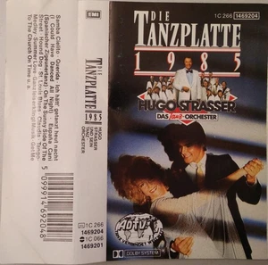 Hugo Strasser und Sein Tanzorchester Die Tanzplatte 1985 cassette Germany Emi - Picture 1 of 7