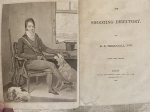 R B Thornhill / The Shooting Directory 1st Edition 1804 - Bild 1 von 9