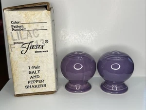 RAR - LILA FIESTA SALZ & PFEFFERSTREUER MIT ORIGINALKARTON FIESTAWARE - Bild 1 von 7