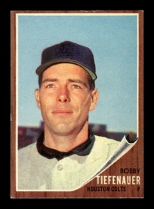 1962 Topps Set Break #227 Bob Tiefenauer EX-EX/MT *BNCARDS* - Imagen 1 de 2
