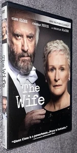 The Wife DVD Glenn Close Jonathan Pryce Christian Slater Elizabeth McGovern NEW - Picture 1 of 3