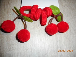 Haarutensilien: Kinder 6x Haargummis Ostern Haarspange Haarband Zopfgummi HAIR - Bild 1 von 2