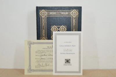 Callahan's Key - Spider Robinson - Easton Press SIGNED Limited Edition (#53) - Image 1 of 4
