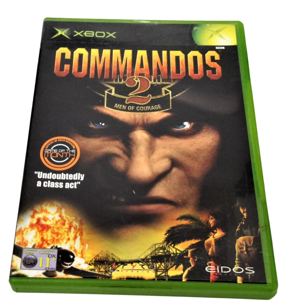 Commandos 2: Men Of Courage XBOX Original PAL *No Manual*  - Image 1 of 1