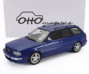 Otto-Mobile 1/12 Audi A4 RS2 Avant SW Station Wagon 1994 blau met G075 - Bild 1 von 8