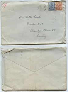 11406 - Beleg - London 7.10.1931 nach Dresden - Bild 1 von 1