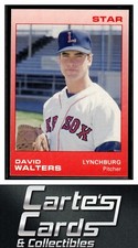 David Walters 1988 Star Lynchburg Red Sox #24  Boston
