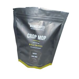 Manscaped Crop Mop: World's First On-The-Go Ball Wipe * Open 14 Sealed Packs*