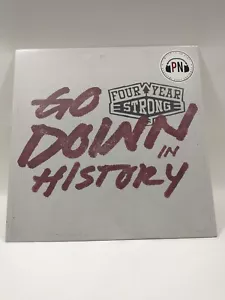 Four Year Strong Go Down In History Split Splatter Colored Vinyl EP Record NEW - Imagen 1 de 2