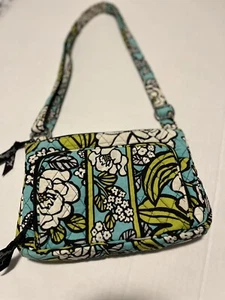 Vera Bradley Little Hipster Island Blooms Schulter Umhängetasche EUC verstellbarer Riemen - Bild 1 von 6