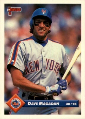 1993 Donruss Dave Magadan #486 - Image 1 of 2