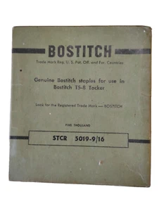 Vintage Staples STCR 5019-9/16” For Bostitch T5-8 Tacker 2000+ of 5000 Box - Picture 1 of 3