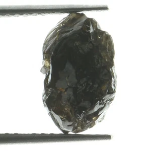 Raw Grey Silver Color 3.23 Carat Translucent Natural Rough Loose Diamond - Picture 1 of 1