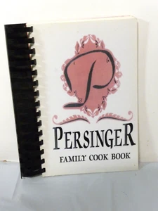 PERSINGER FAMILY COOKBOOK COLLECTION OF FAMILY RECIPES - Imagen 1 de 2
