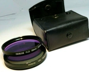 Zeikos FL-D CP-L 58mm Filter set of two kit - Picture 1 of 12