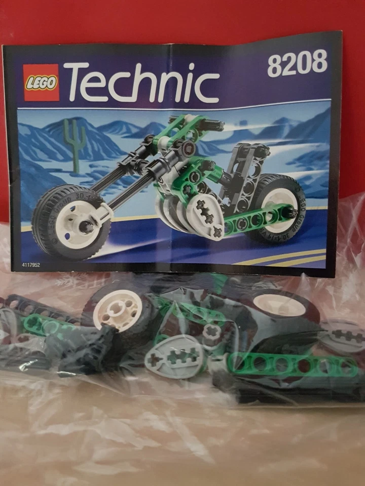 Lego Technic Bike 8208 Custom Cruiser von 1998 Technik 90er Jahre OBA - Bild 1 von 1