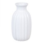 Vase 14,5 x 14,5 x 27,5 cm aus Keramik Wei