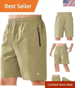 Lightweight Men’s Athletic Running Shorts - Breathable & Functional with Pockets - Picture 1 of 7
