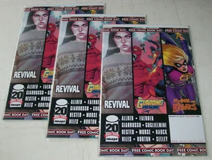 FCBD 2012 lot of 3 1st Revival unread unstamped 1st print Image 2012 - Picture 1 of 2