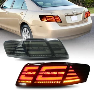 HC LED Tail Lights For 2007-2011 Toyota Camry xv40 Aurion Sequential Rear Lamp - Picture 1 of 19