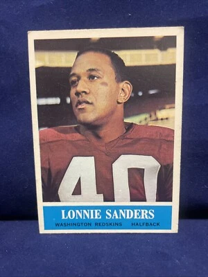 1964 PHILADELPHIA  Washington Redskins #193 Lonnie Sanders - Image 1 of 2