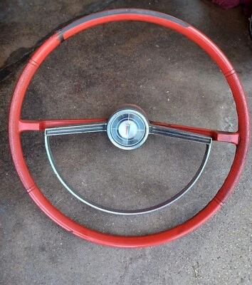 Vintage 1966 Ford Galaxie 500 Stering Wheel - Image 1 of 4