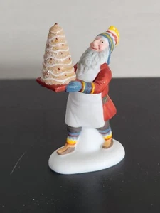 DEPT 56 Early Rising Elves 56369 Scandinavian Elf Christmas W/ Kransekake Cookie - Bild 1 von 8