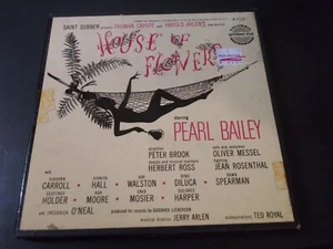Pearl Bailey - House Of Flowers VG+ Original 4x7 45RPM Columbia Box Set 1955 - Imagen 1 de 5