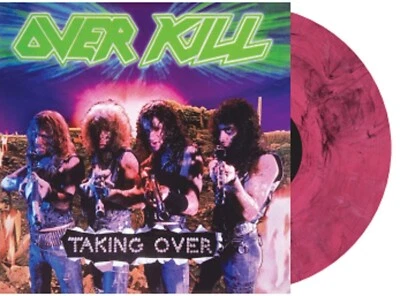 OVERKILL - Taking Over LP Colored Vinyl Album THRASH METAL - NEW RECORD w/ Hype - Image 1 of 2
