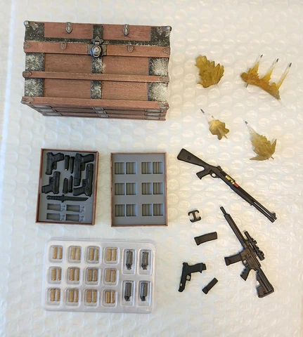 Mezco JOHN WICK Chest Coins Weapons & Accessories ONE:12 Collective Cover