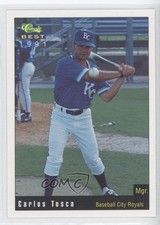 1991 Classic Best Baseball City Royals Carlos Tosca #28