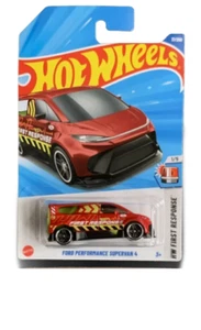 Hot Wheels Ford Performance Supervan 4 Red 2025 #17 Mainline Case A (In-Stock) - Picture 1 of 2