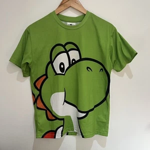 Universal Studios Japan Yoshi Super Nintendo World Big Face T-shirt Small - Picture 1 of 8