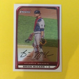 Bowman 2008 cromo #58 Brian McCann Atlanta Braves - Imagen 1 de 2