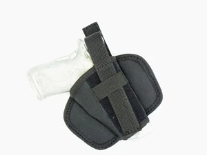 Leather & Nylon Thumb Break Pancake Belt Holster Fits FN Reflex - Picture 1 of 2