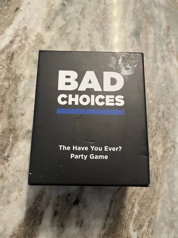 Bad Choices Have You Ever? Party Game for Ages 17 Dyce