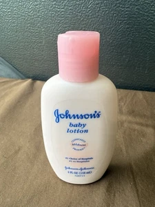 Vintage Johnsons Baby Lotion Original Formula 4 oz Pink 2007 Discontinued New! - Picture 1 of 3