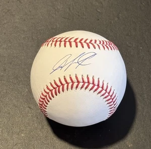 JAZZ CHISHOLM JR. NEW YORK YANKEES FIRMADO GRANDES LIGAS BÉISBOL BECKETT BAS 6 - Imagen 1 de 2