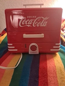 NOSTALGIA Coca-Cola Hot Dog Steamer & Hotdog Bun Warmer  - Picture 1 of 1