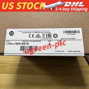 1PCS Allen Bradley 1769-L19ER-BB1B CompactLogix 1MB Memory Controller Fast Ship - Picture 1 of 6