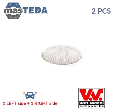 4028915 INDICATOR LIGHT BLINKER LAMP PAIR VAN WEZEL 2PCS FOR PEUGEOT 407 SW,407 - Image 1 of 4