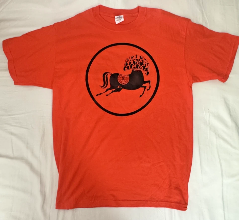 George Harrison 1974 Tour Tee Hari’s On Tour North America Shirt Large Anvil Tag - Image 1 of 4