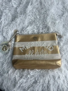 Spartina 449 Daufuskie Island NWT Swimsuit Wet Bag Cosmetic Bag Mermaid - Picture 1 of 4