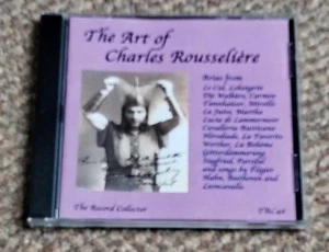 CHARLES ROUSSELIERE The Art of  CD VINTAGE OPERA TRC46 - Picture 1 of 3