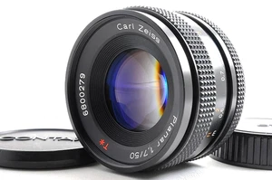 Contax Carl Zeiss Planar 50mm F1.7 T AEJ MF Standard Lens C/Y Mount MINT Japan - Picture 1 of 13
