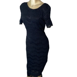 Nina Piccalino Vintage 90s 80s Dress Women14 Open Back Gown WHIMSIGOTH - Picture 1 of 5